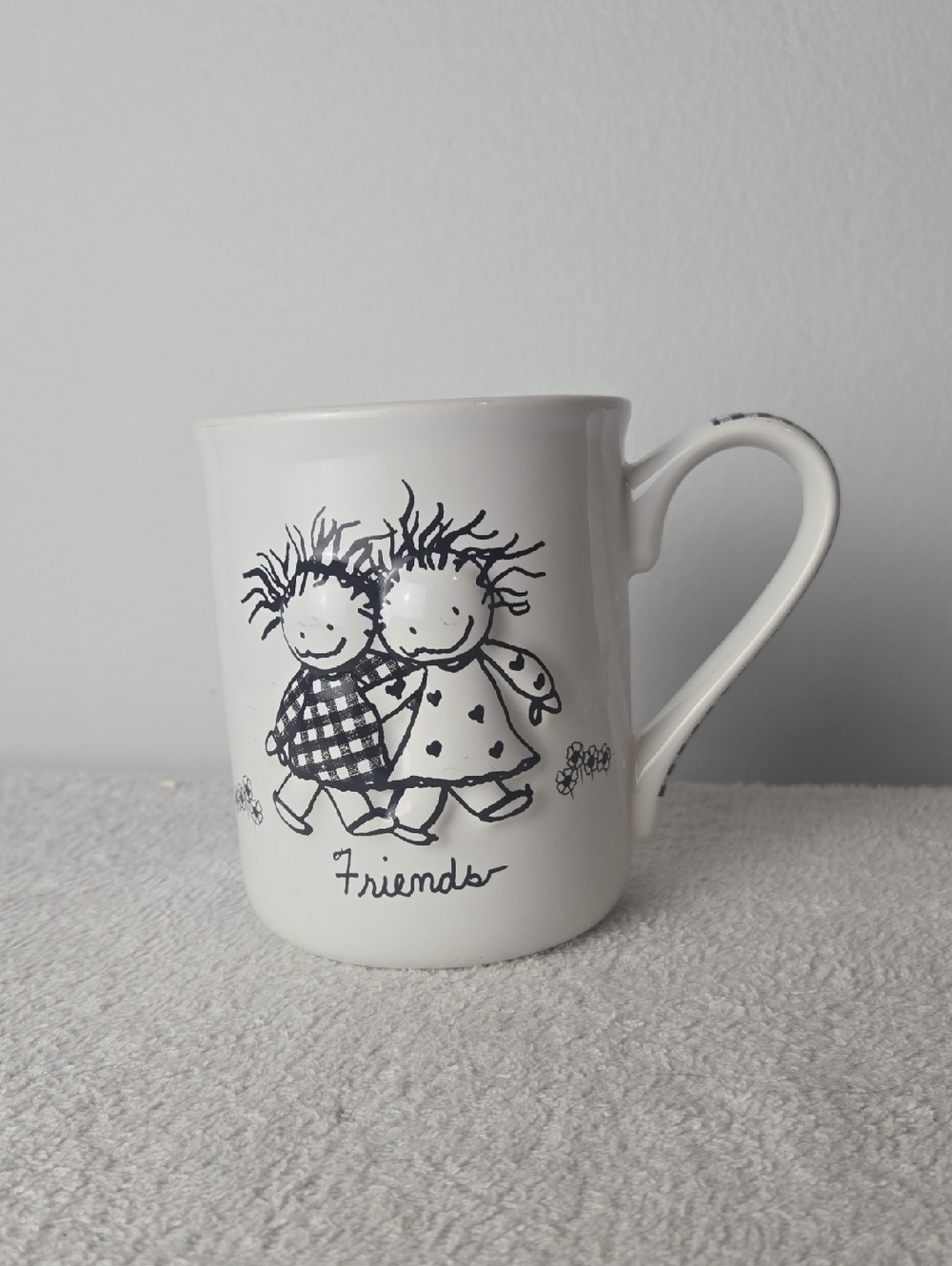 Enesco White Ceramic Mug with Marci Collection Marking